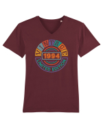 Vintage 1994 limited edition Vegas - Cadou aniversar 1994 Tricou mânecă scurtă guler V Bărbat Presenter