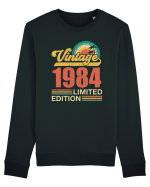 Vintage 1984 limited edition - Cadou aniversar 1984 Bluză mânecă lungă Unisex Rise