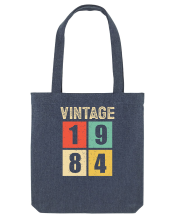 Vintage 1984 square - Cadou aniversar 1984 Midnight Blue