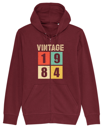 Vintage 1984 square - Cadou aniversar 1984 Burgundy