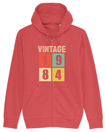 Vintage 1984 square - Cadou aniversar 1984 Carmine Red