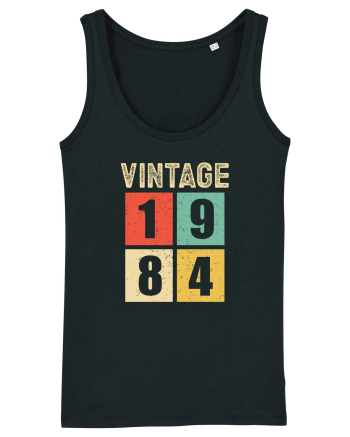 Vintage 1984 square - Cadou aniversar 1984 Black