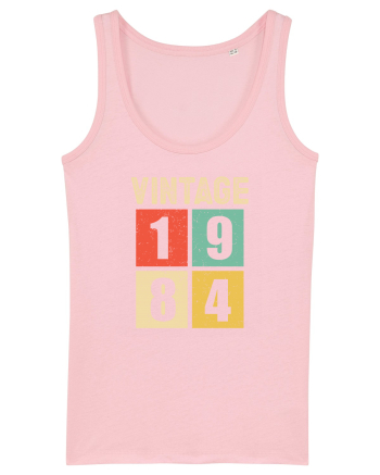 Vintage 1984 square - Cadou aniversar 1984 Cotton Pink