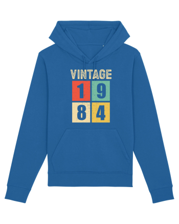 Vintage 1984 square - Cadou aniversar 1984 Royal Blue
