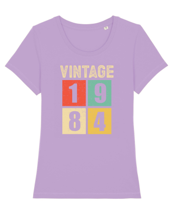 Vintage 1984 square - Cadou aniversar 1984 Lavender Dawn