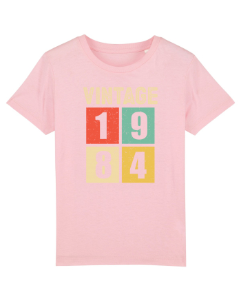 Vintage 1984 square - Cadou aniversar 1984 Cotton Pink