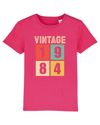 Vintage 1984 square - Cadou aniversar 1984 Raspberry