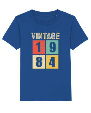 Vintage 1984 square - Cadou aniversar 1984 Majorelle Blue
