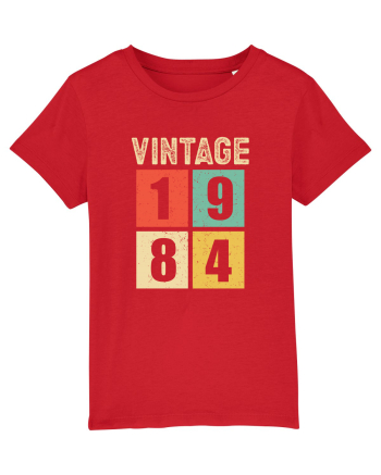 Vintage 1984 square - Cadou aniversar 1984 Red