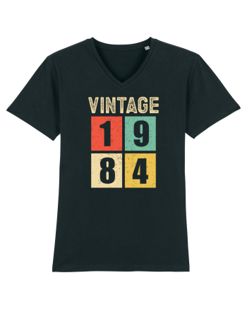 Vintage 1984 square - Cadou aniversar 1984 Black