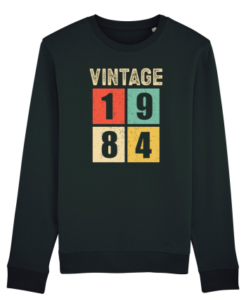 Vintage 1984 square - Cadou aniversar 1984 Black