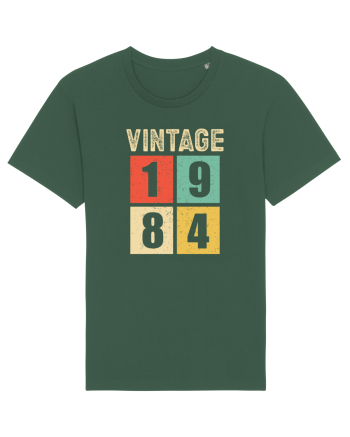 Vintage 1984 square - Cadou aniversar 1984 Bottle Green