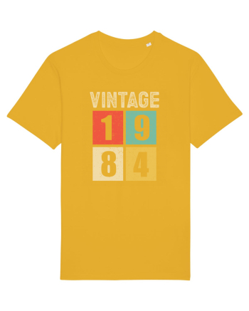 Vintage 1984 square - Cadou aniversar 1984 Spectra Yellow