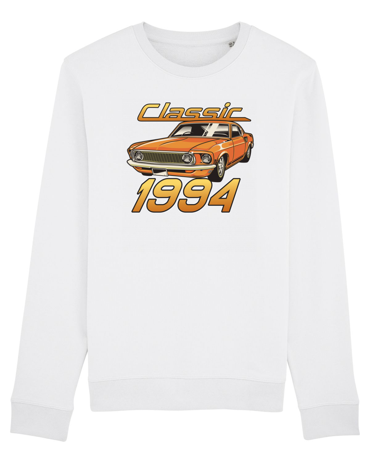 Bluză mânecă lungă Unisex Rise White