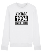 Vintage 1994 limited edition B&W - Cadou aniversar 1994 Bluză mânecă lungă Unisex Rise