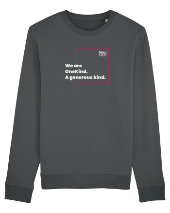 We are OneKind. A generous kind, Anthracite