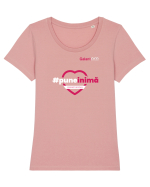 Pune Inima - Giving Tuesday Tricou mânecă scurtă guler larg fitted Damă Expresser