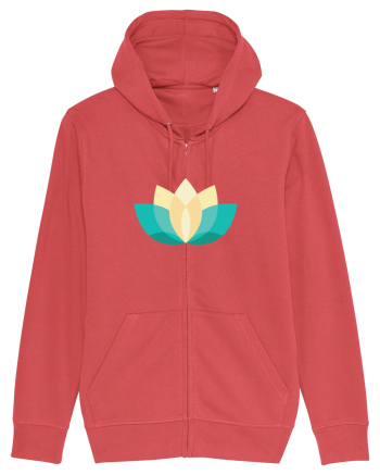 Yoga Lotus  Carmine Red