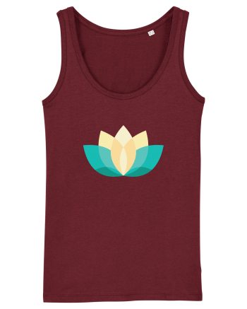 Yoga Lotus  Burgundy