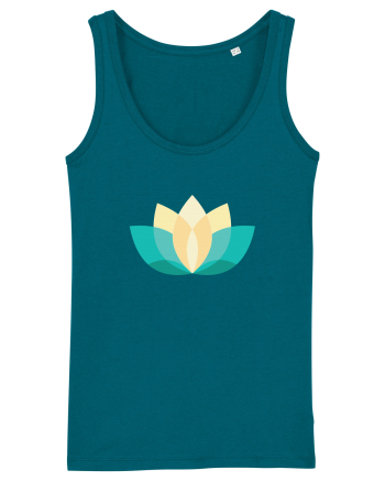 Yoga Lotus  Ocean Depth