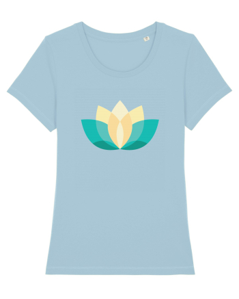 Yoga Lotus  Sky Blue