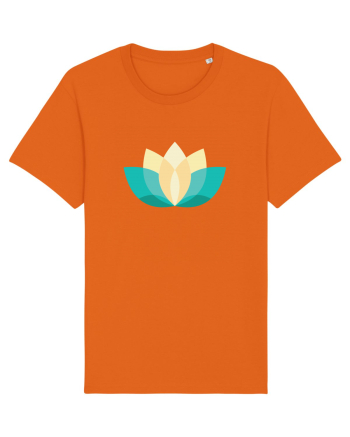 Yoga Lotus  Bright Orange