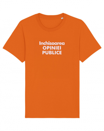 Inchisoarea Opiniei Publice Bright Orange