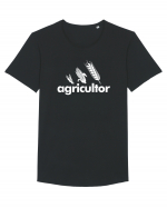 AGRICULTOR Tricou mânecă scurtă guler larg Bărbat Skater