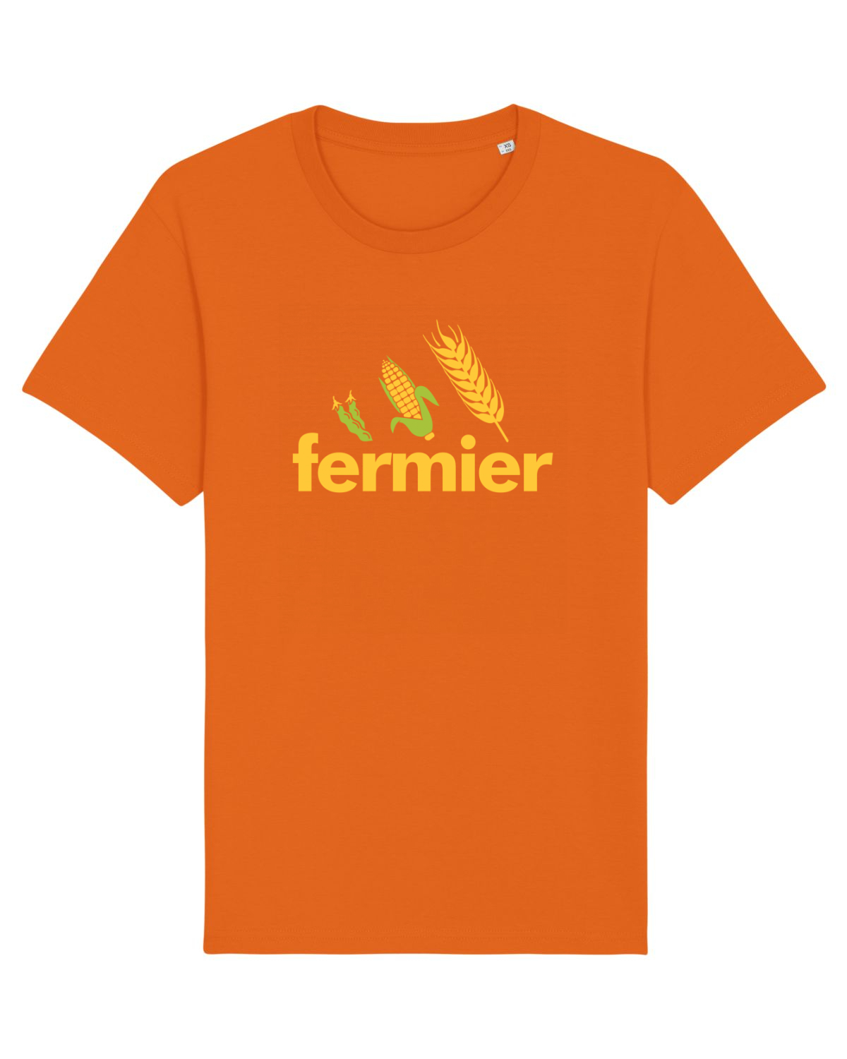 Tricou mânecă scurtă Unisex Rocker Bright Orange