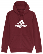 Zugrav Hanorac cu fermoar Unisex Connector