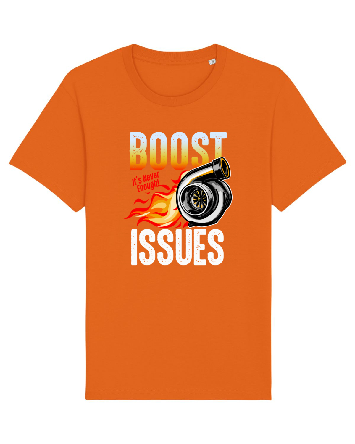Tricou mânecă scurtă Unisex Rocker Bright Orange