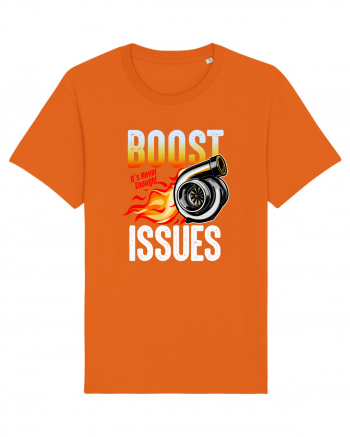 Boost Issues Bright Orange
