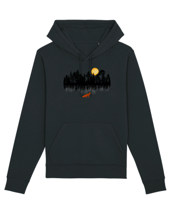 Vulpe in padure Black