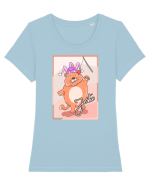 Rotten Brand - Jester Cat Tricou mânecă scurtă guler larg fitted Damă Expresser