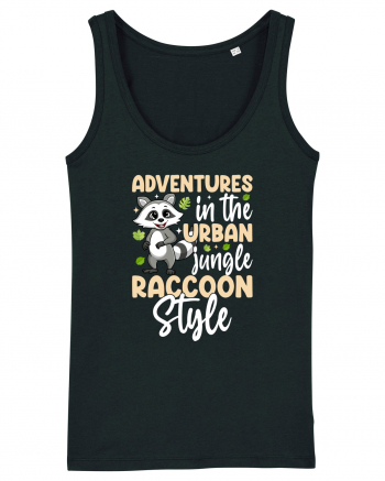 Adventures in the urban jungle Raccoon Style Black