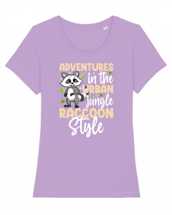 Adventures in the urban jungle Raccoon Style Lavender Dawn