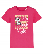 Adventures in the urban jungle Raccoon Style Tricou mânecă scurtă  Copii Mini Creator