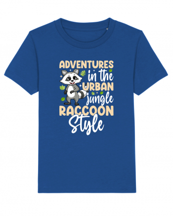 Adventures in the urban jungle Raccoon Style Majorelle Blue