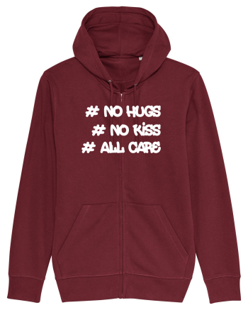 No Hugs Burgundy
