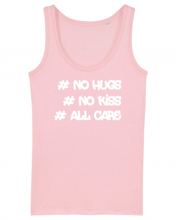 No Hugs Cotton Pink