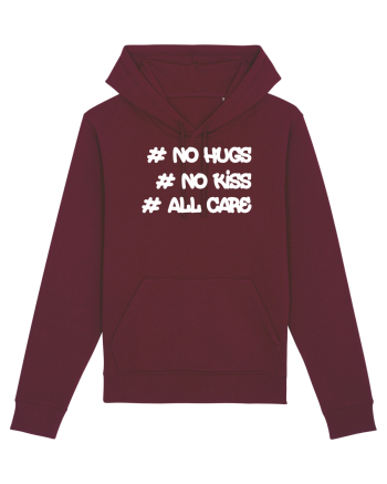 No Hugs Burgundy