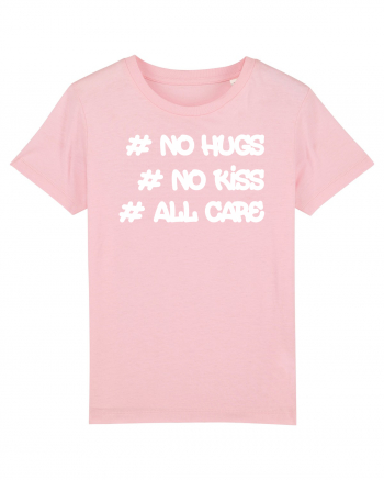 No Hugs Cotton Pink