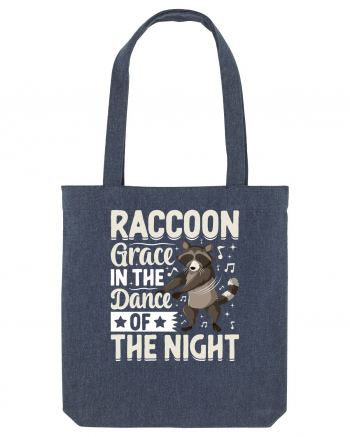 Raccoon Grace In The Dance Of The Night Midnight Blue