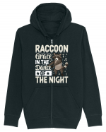 Raccoon Grace In The Dance Of The Night Hanorac cu fermoar Unisex Connector