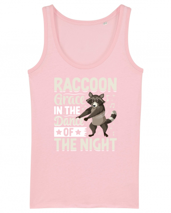 Raccoon Grace In The Dance Of The Night Cotton Pink