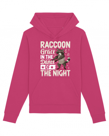 Raccoon Grace In The Dance Of The Night Raspberry