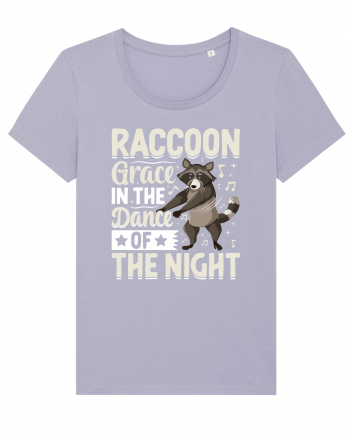 Raccoon Grace In The Dance Of The Night Lavender