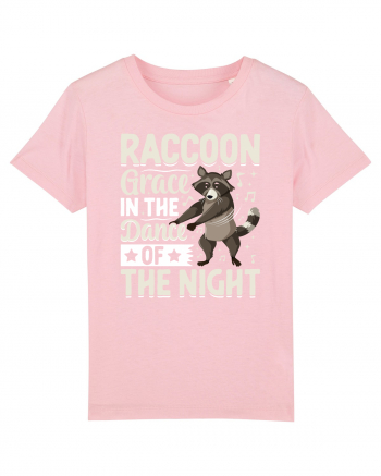 Raccoon Grace In The Dance Of The Night Cotton Pink