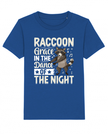 Raccoon Grace In The Dance Of The Night Majorelle Blue