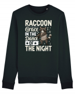 Raccoon Grace In The Dance Of The Night Bluză mânecă lungă Unisex Rise